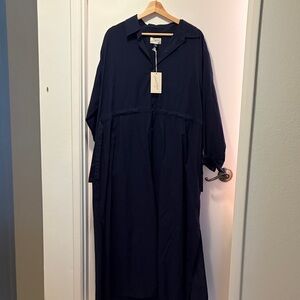 Universal Thread Navy Long Sleeve Dress